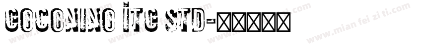 Coconino ITC Std字体转换